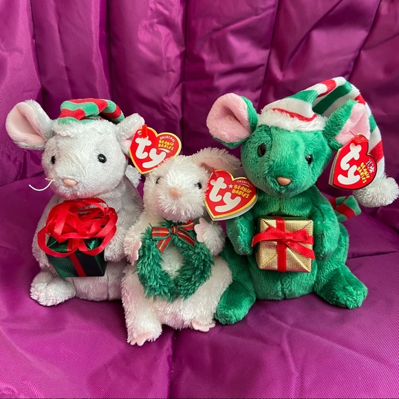 christmas beanie babies
